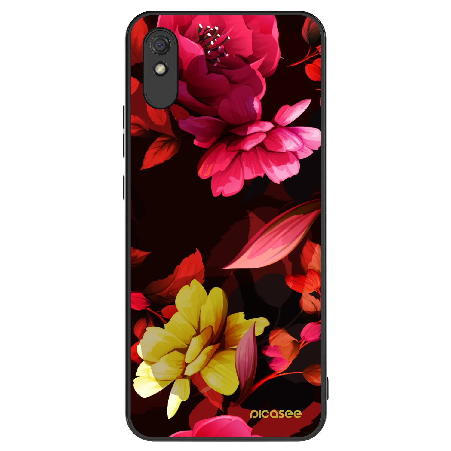 Picasee ULTIMATE CASE Xiaomi Redmi 9A - készülékre - Dark Peonny