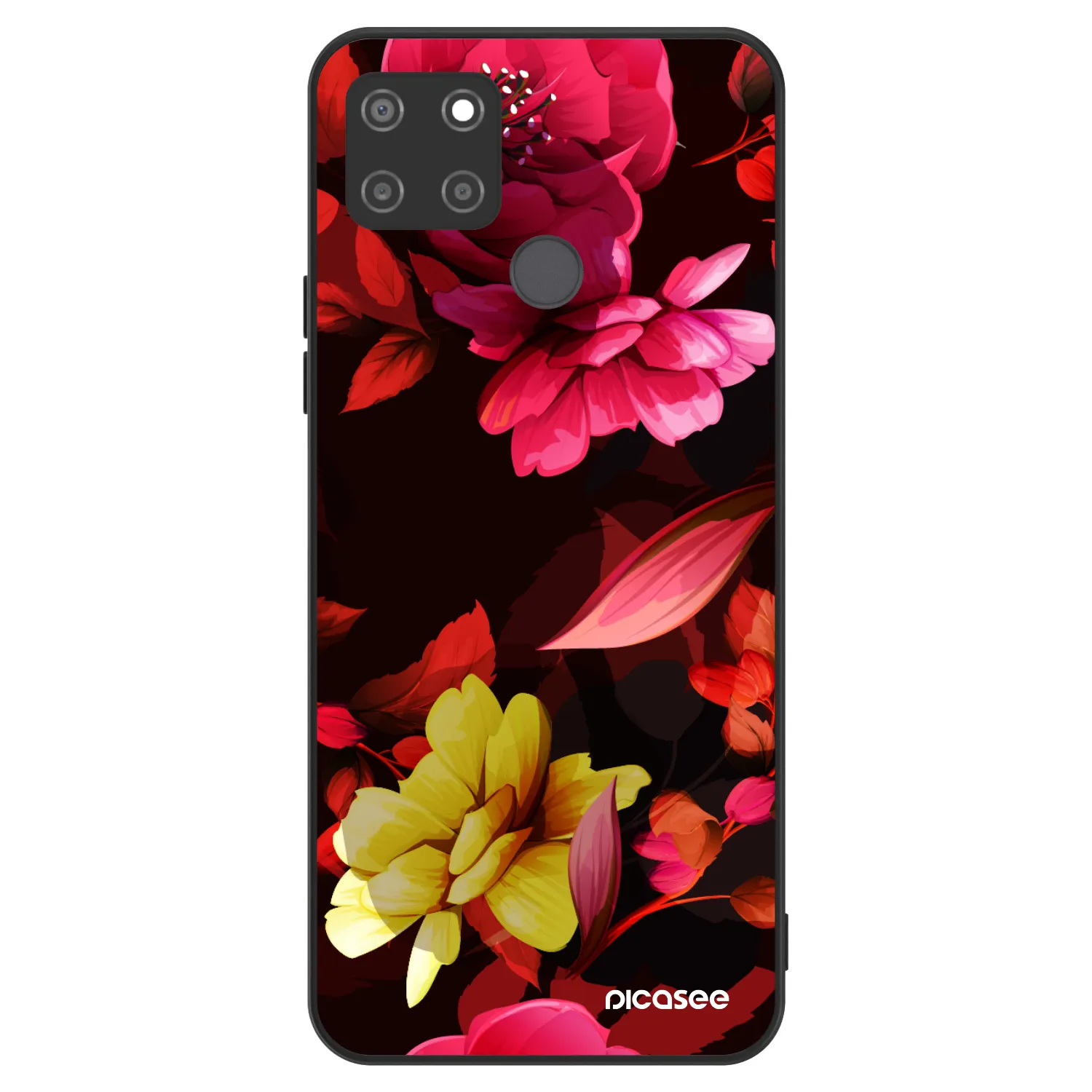 Picasee ULTIMATE CASE Realme C21Y - készülékre - Dark Peonny