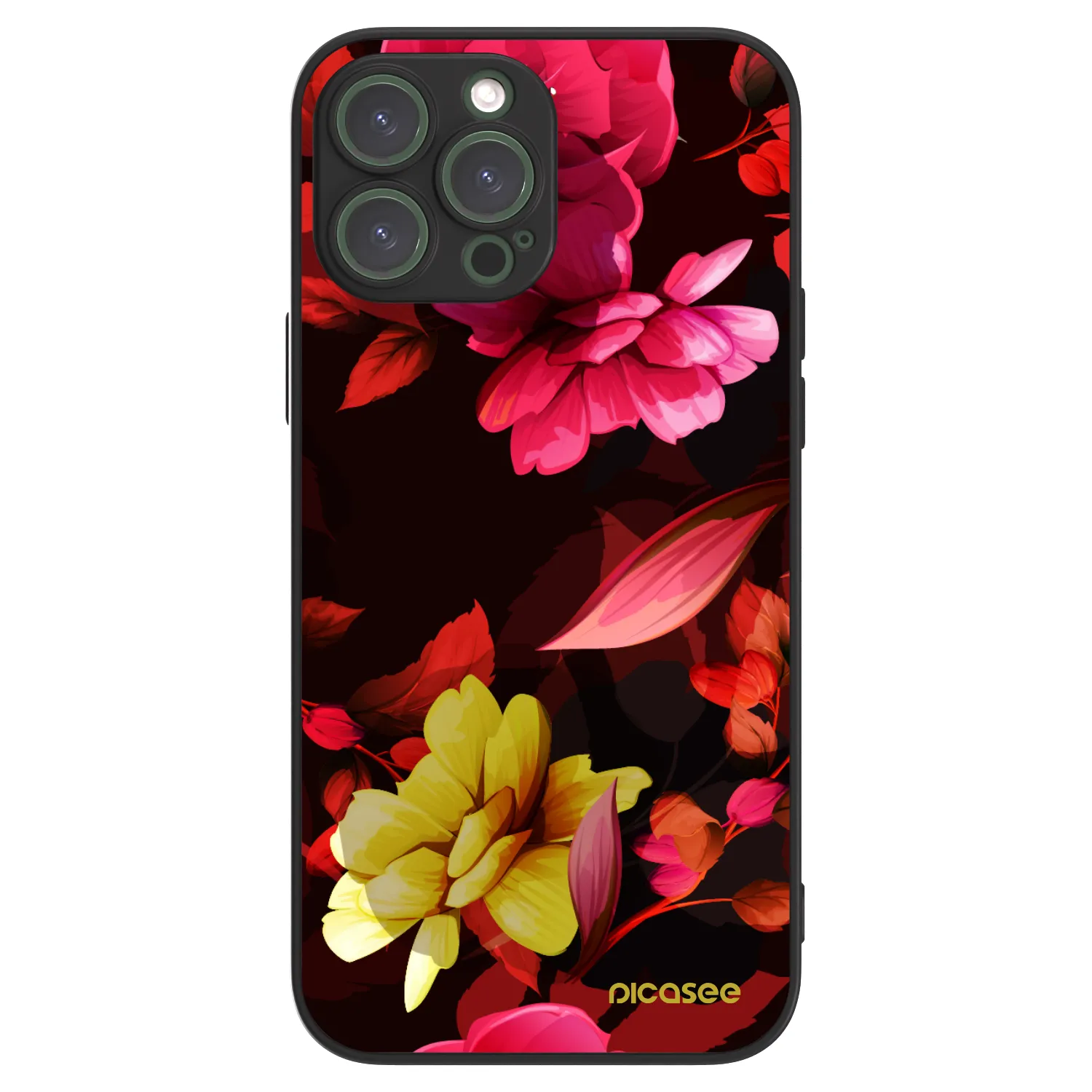 Picasee ULTIMATE CASE MagSafe Apple iPhone 13 Pro Max - készülékre - Dark Peonny