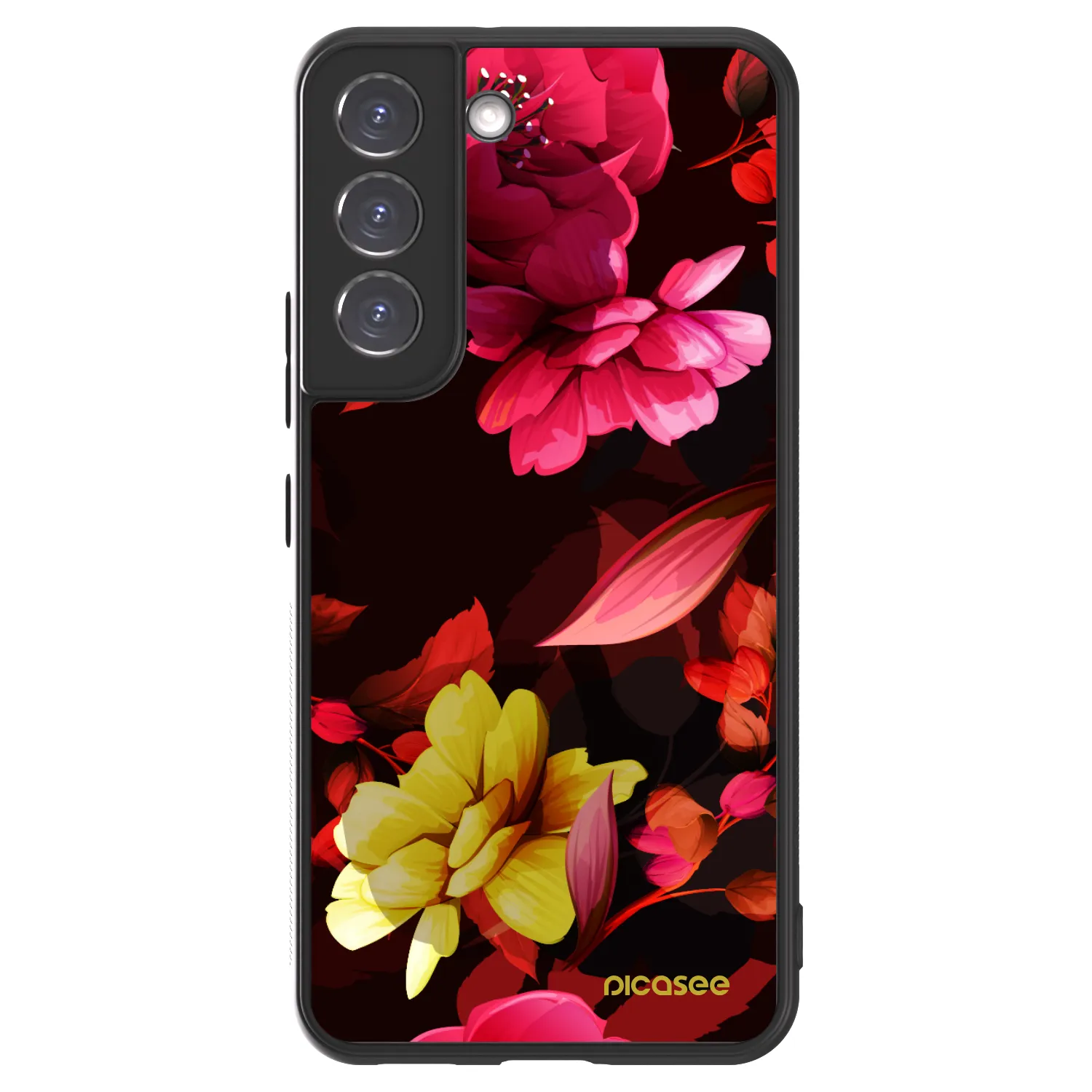 Picasee ULTIMATE CASE PowerShare Samsung Galaxy S22 5G - készülékre - Dark Peonny