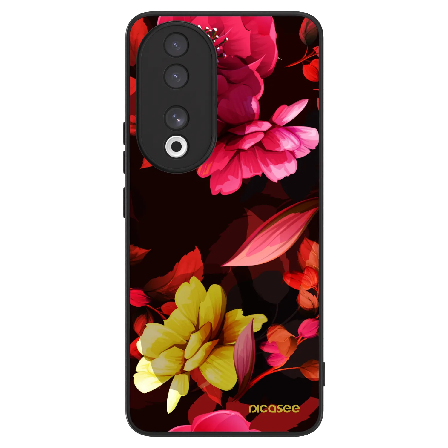 Picasee ULTIMATE CASE Honor 90 5G - készülékre - Dark Peonny