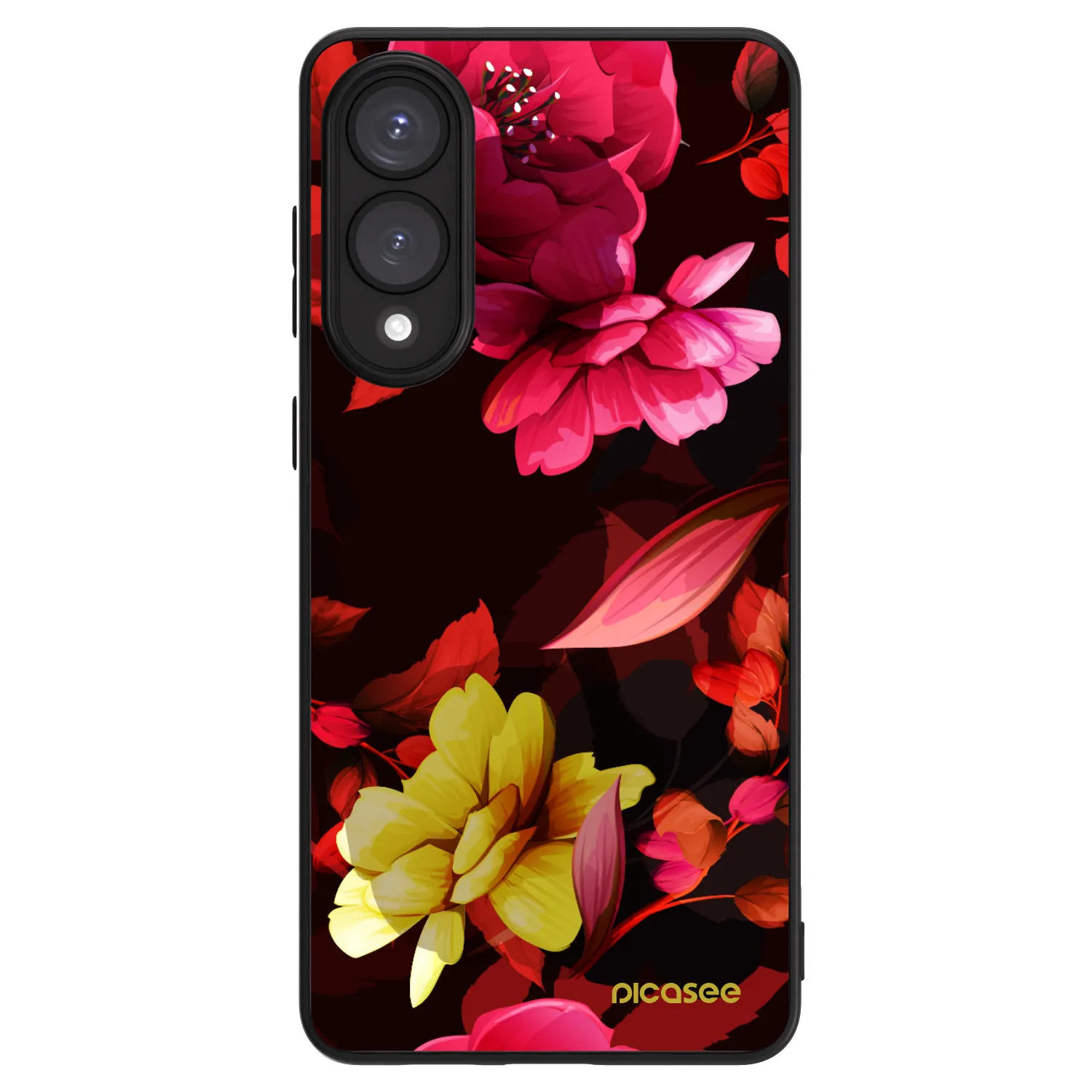 Picasee ULTIMATE CASE PowerShare Samsung Galaxy S25 Edge 5G - készülékre - Dark Peonny