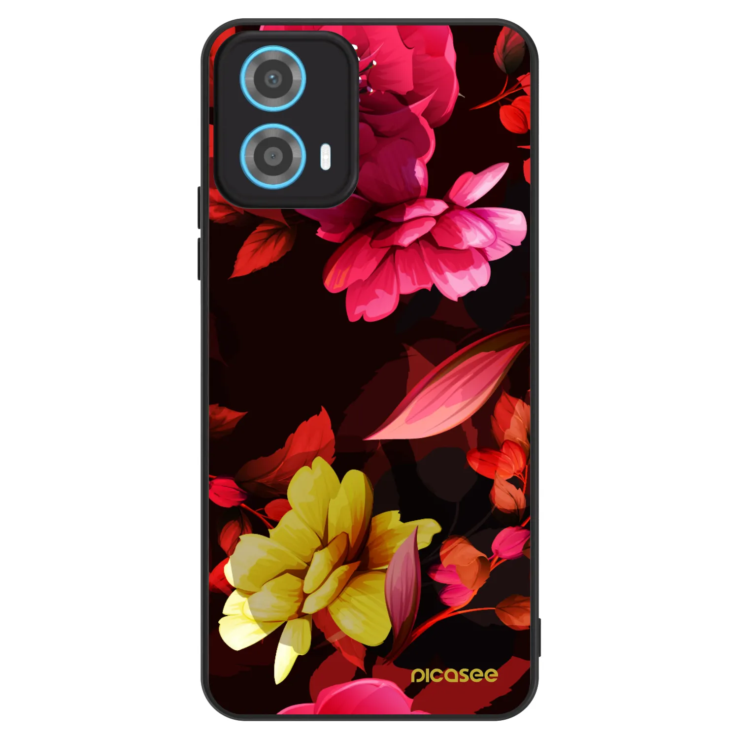 Picasee ULTIMATE CASE Motorola Moto G34 5G - készülékre - Dark Peonny