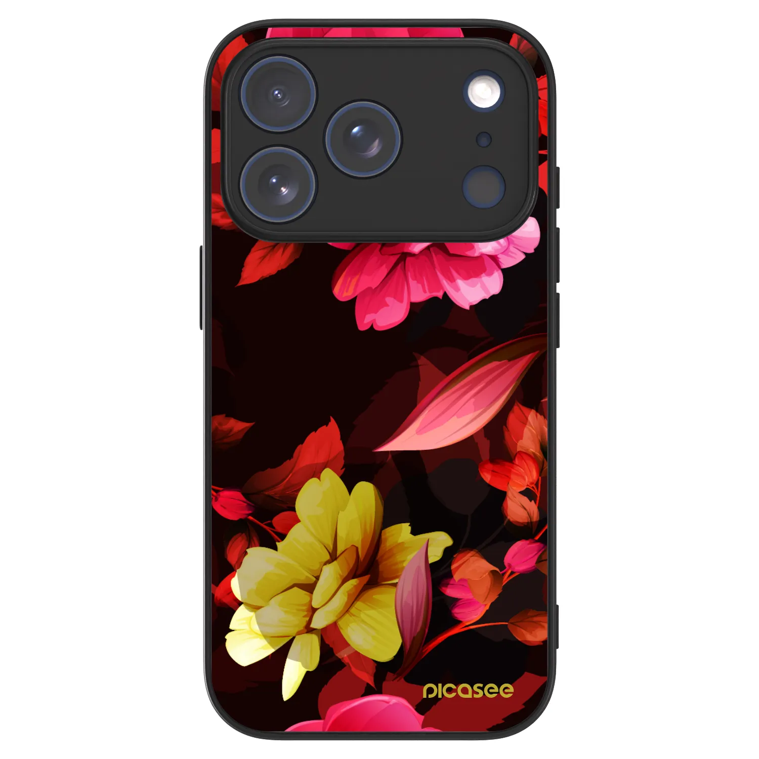Picasee ULTIMATE CASE MagSafe Apple iPhone 17 Pro - készülékre - Dark Peonny