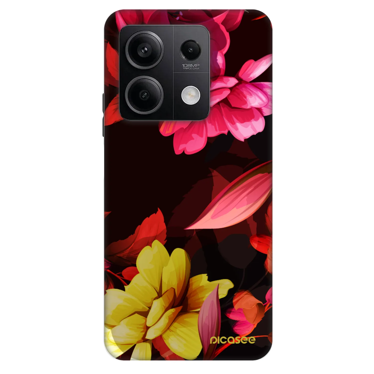 Picasee Fashion Case Xiaomi Redmi Note 13 5G - Dark Peonny