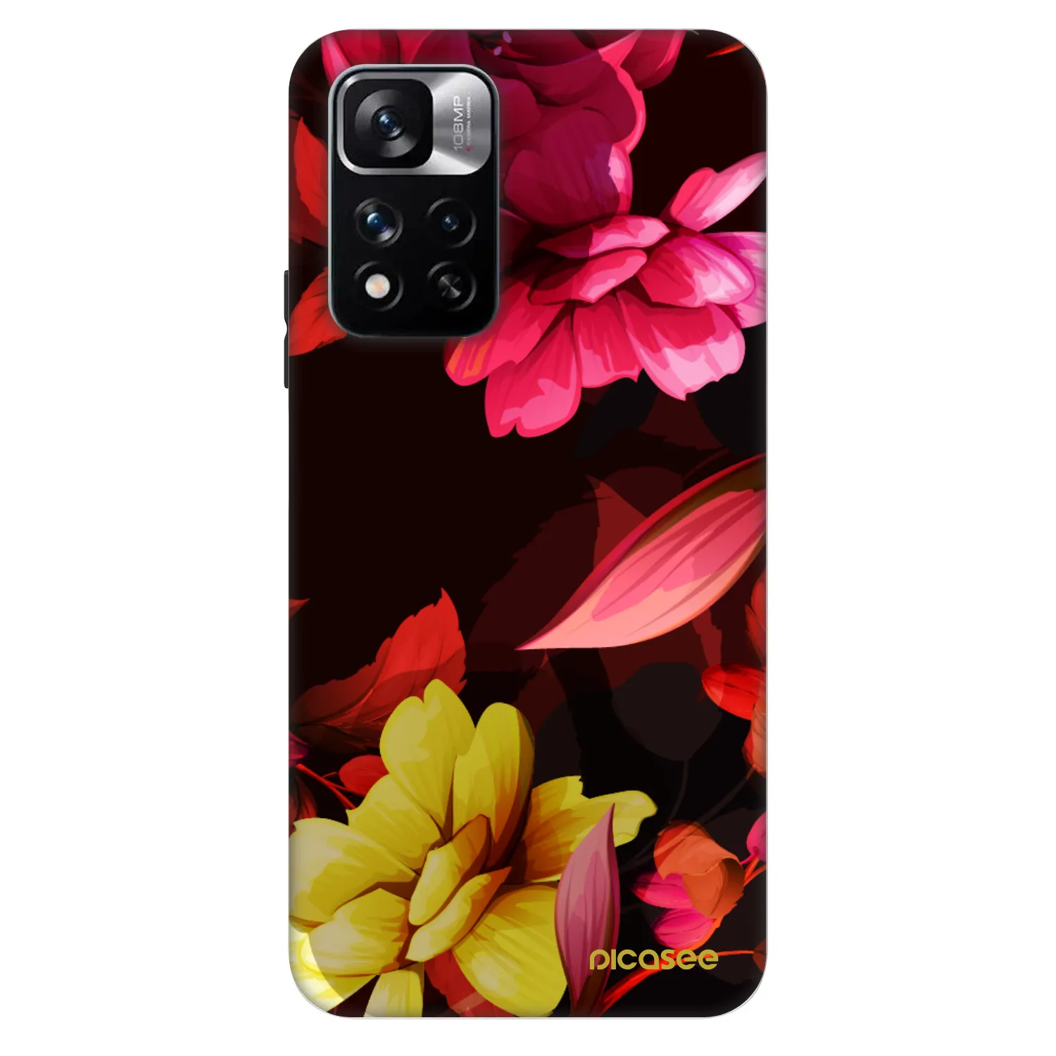 Picasee Fashion Case Xiaomi Redmi Note 11 Pro - Dark Peonny