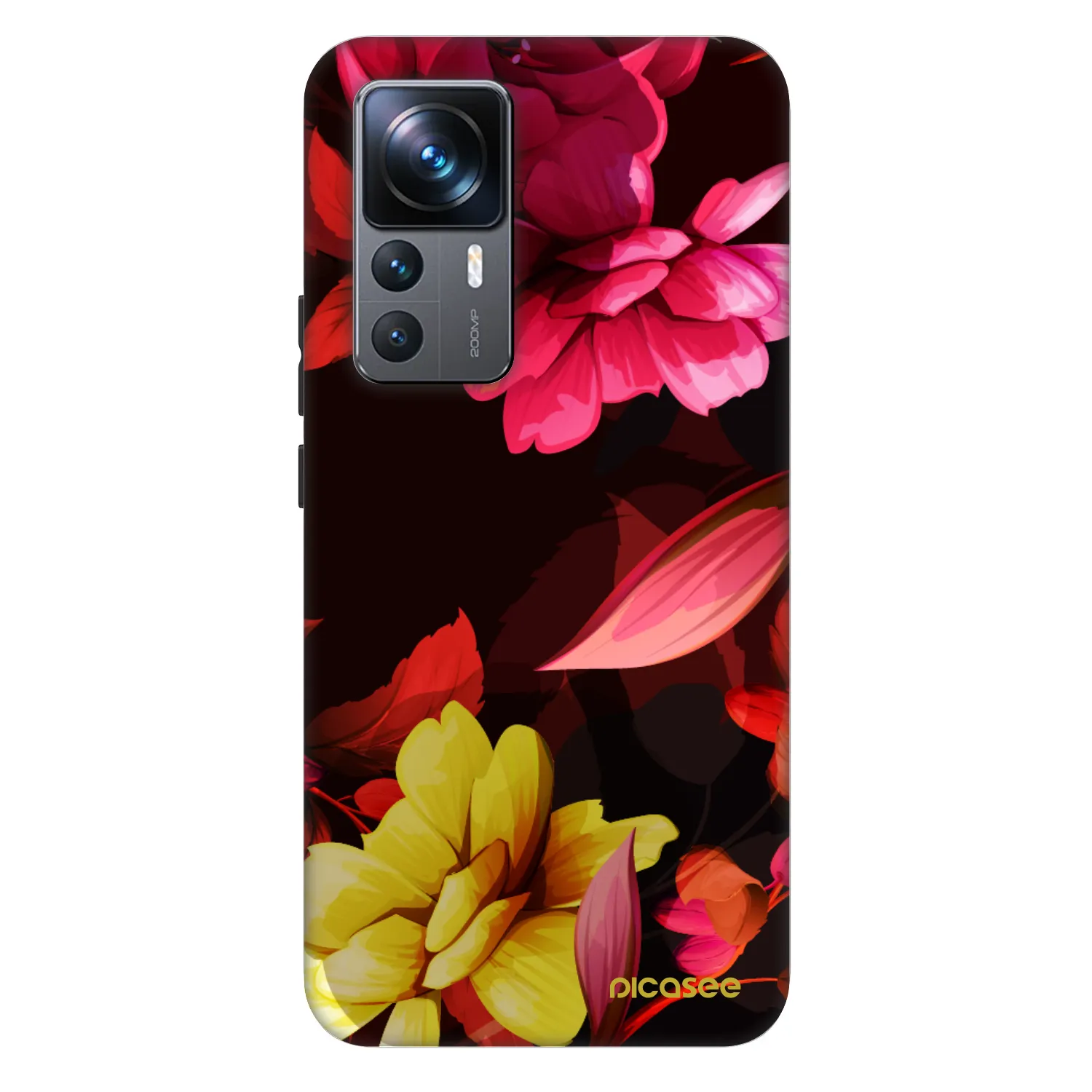 Picasee Fashion Case Xiaomi 12T Pro - Dark Peonny