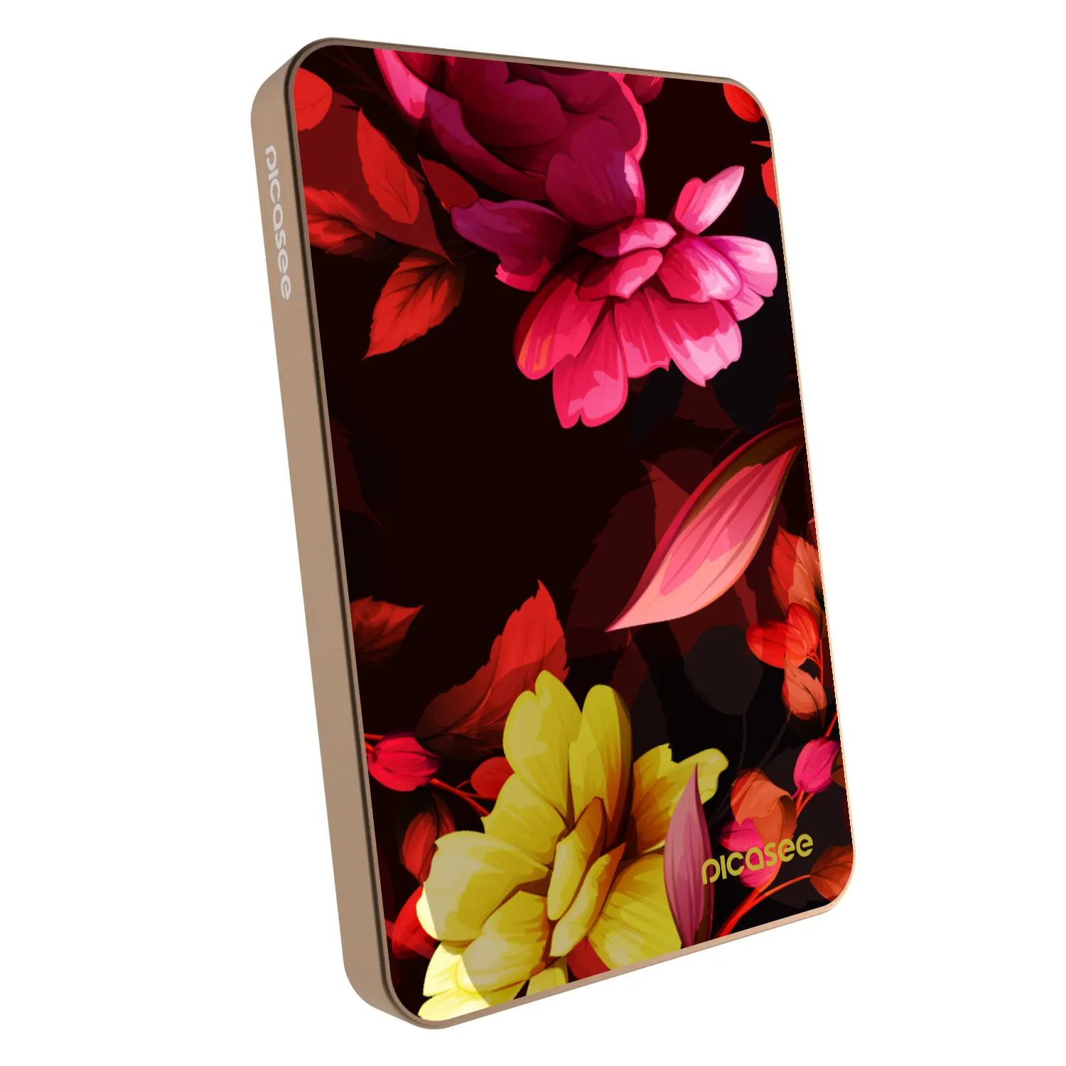 Picasee Powerbank MagSafe 5 000 mAh Aranysárga - Dark Peonny