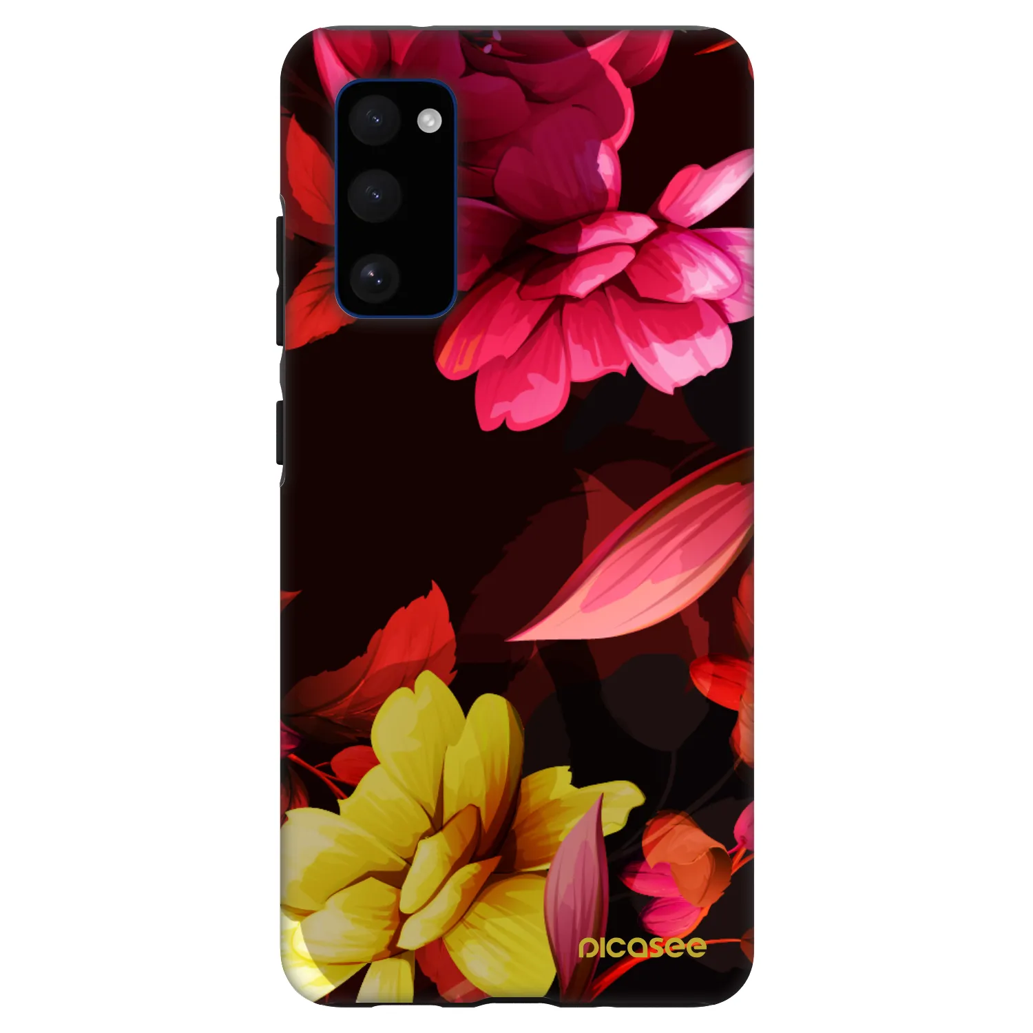 Picasee Fashion Case Samsung Galaxy S20 FE - Dark Peonny