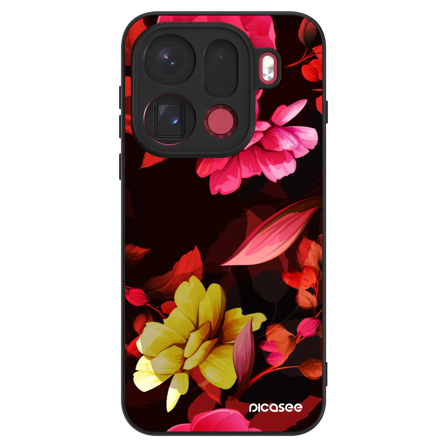 Picasee ULTIMATE CASE OPPO Find X9 Pro - készülékre - Dark Peonny
