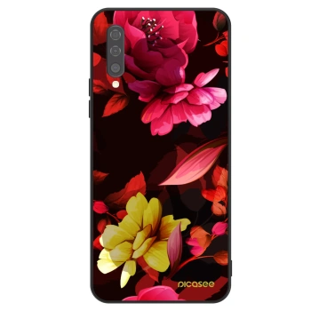 Szilikon tok erre a típusra Samsung Galaxy A50 A505F - Dark Peonny