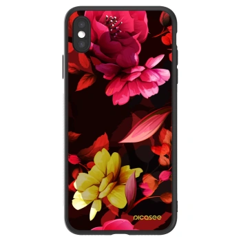 Picasee ULTIMATE CASE Apple iPhone XS Max - készülékre - Dark Peonny