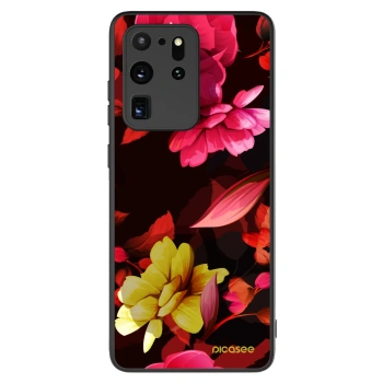 Szilikon tok erre a típusra Samsung Galaxy S20 Ultra 5G G988F - Dark Peonny
