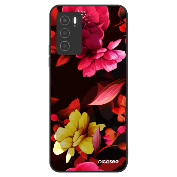 Szilikon tok erre a típusra OPPO A16s - Dark Peonny
