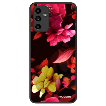 Szilikon tok erre a típusra Samsung Galaxy A04s A047F - Dark Peonny