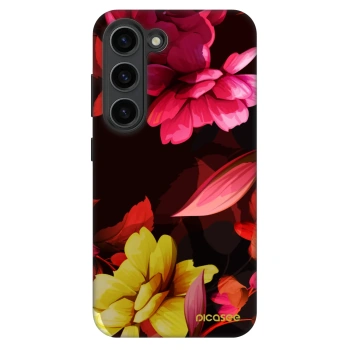 Picasee Fashion Case Samsung Galaxy S23+ 5G - Dark Peonny