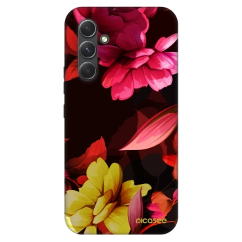 Szilikon tok erre a típusra Samsung Galaxy A54 5G A546B - Dark Peonny