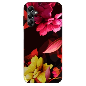 Szilikon tok erre a típusra Samsung Galaxy A14 4G A145R - Dark Peonny