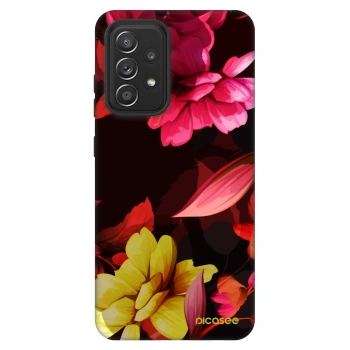 Szilikon tok erre a típusra Samsung Galaxy A52 5G A525F - Dark Peonny