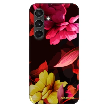 Szilikon tok erre a típusra Samsung Galaxy S24 S921B 5G - Dark Peonny
