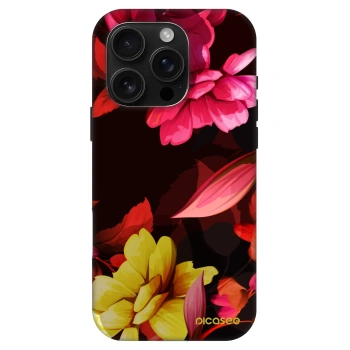 Szilikon tok erre a típusra Apple iPhone 16 Pro - Dark Peonny