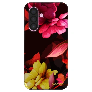 Szilikon tok erre a típusra Samsung Galaxy A56 5G A566B - Dark Peonny