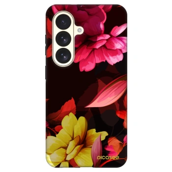 Szilikon tok erre a típusra Samsung Galaxy S26 - Dark Peonny