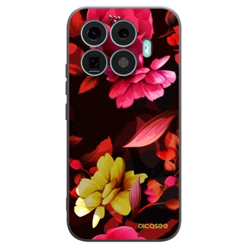Picasee fekete szilikon tok az alábbi mobiltelefonokra Xiaomi 17T - Dark Peonny