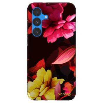Picasee Fashion Case Samsung Galaxy S25 FE 5G - Dark Peonny