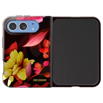 Picasee Fashion Case MagSafe Apple iPhone Duo - Dark Peonny