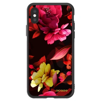 Picasee ULTIMATE CASE Apple iPhone X/XS - készülékre - Dark Peonny