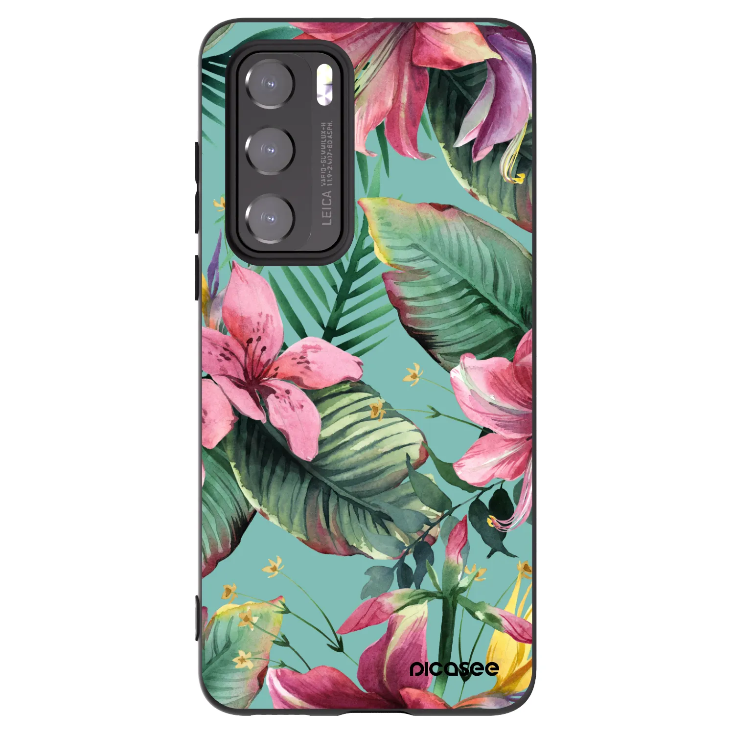 Picasee fekete szilikon tok az alábbi mobiltelefonokra Huawei P40 - Hawaii