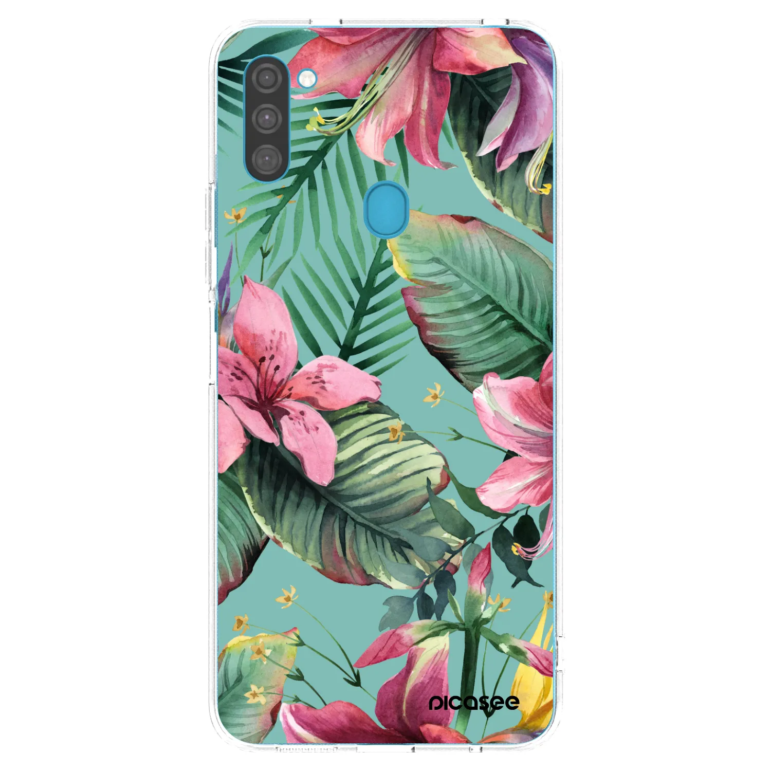 Picasee átlátszó szilikon tok az alábbi mobiltelefonokra Samsung Galaxy M11 - Hawaii