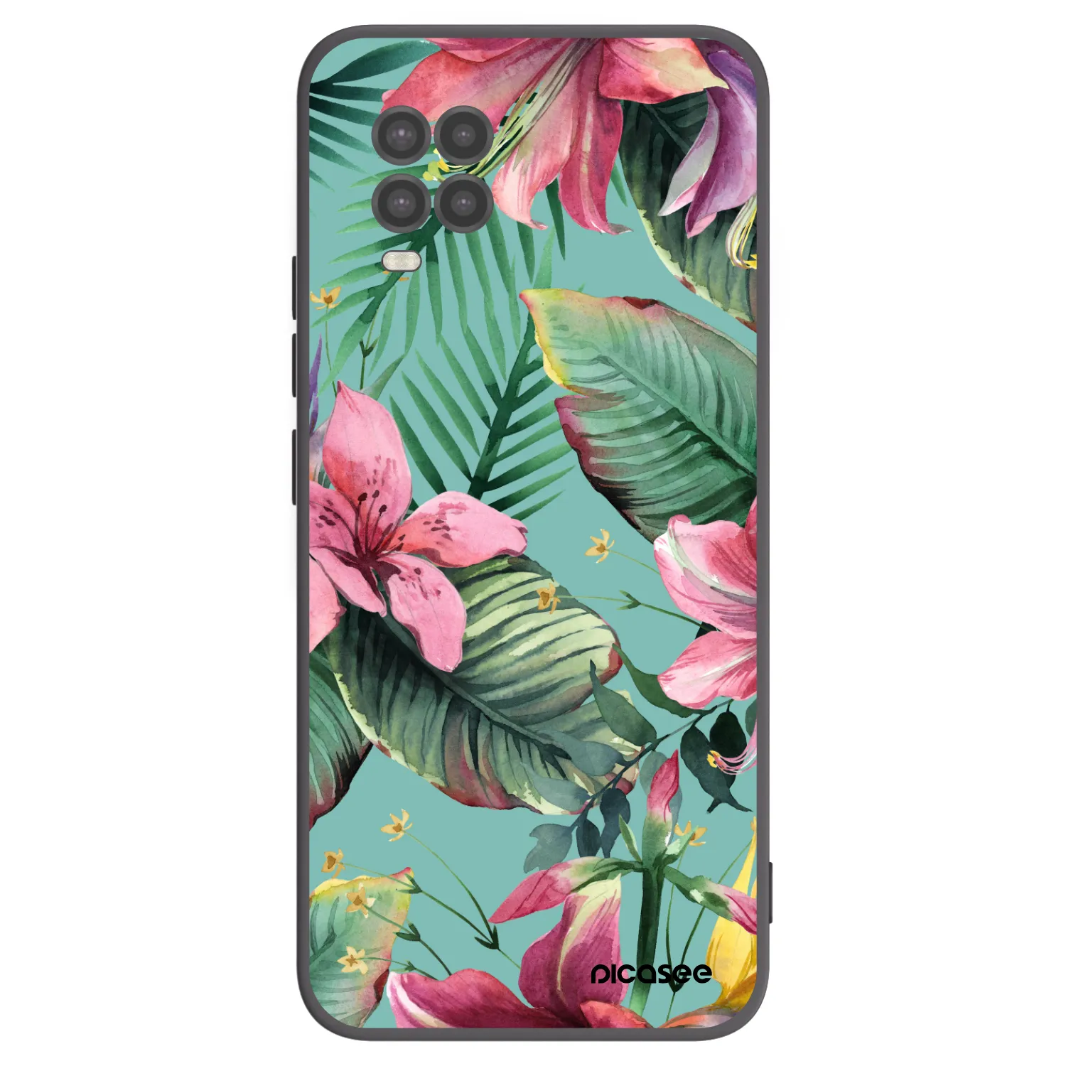 Picasee fekete szilikon tok az alábbi mobiltelefonokra Xiaomi Mi 10 Lite - Hawaii