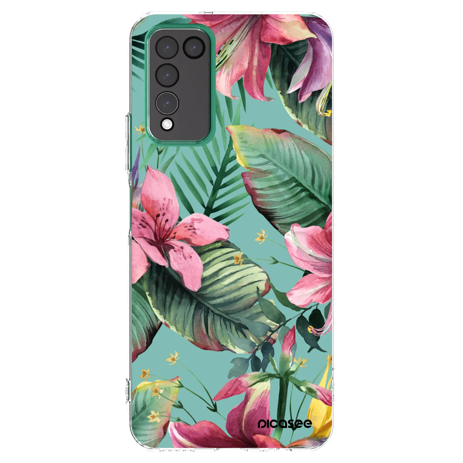 Picasee átlátszó szilikon tok az alábbi mobiltelefonokra Honor 10X Lite - Hawaii