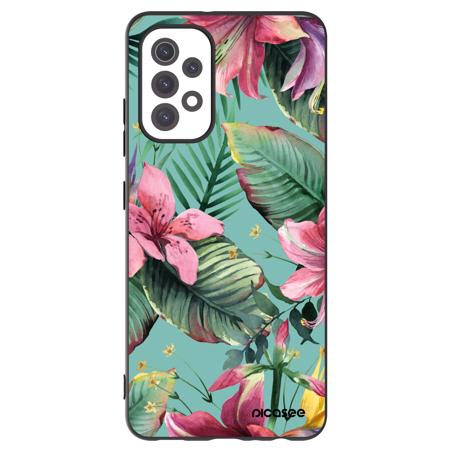 Picasee fekete szilikon tok az alábbi mobiltelefonokra Samsung Galaxy A32 5G A326B - Hawaii