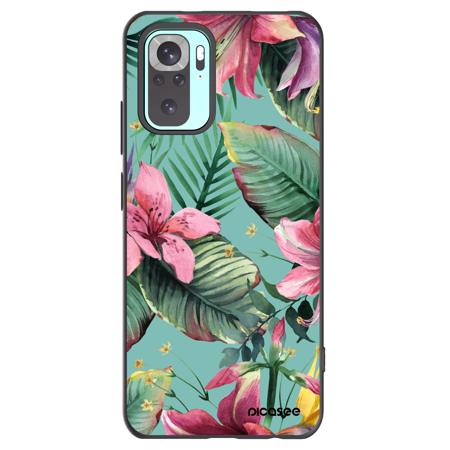 Picasee fekete szilikon tok az alábbi mobiltelefonokra Xiaomi Redmi Note 10 Pro - Hawaii