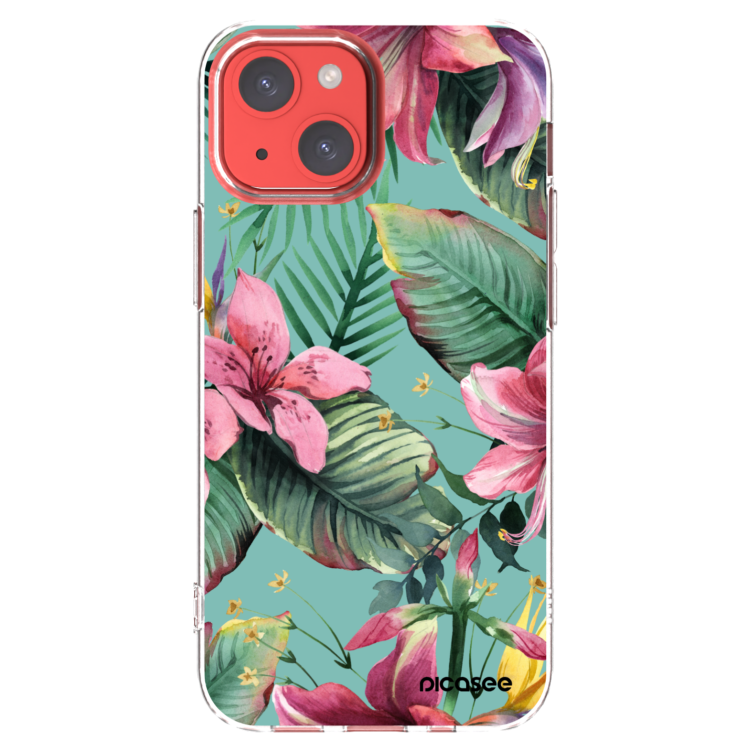 Picasee átlátszó szilikon tok az alábbi mobiltelefonokra Apple iPhone 13 mini - Hawaii