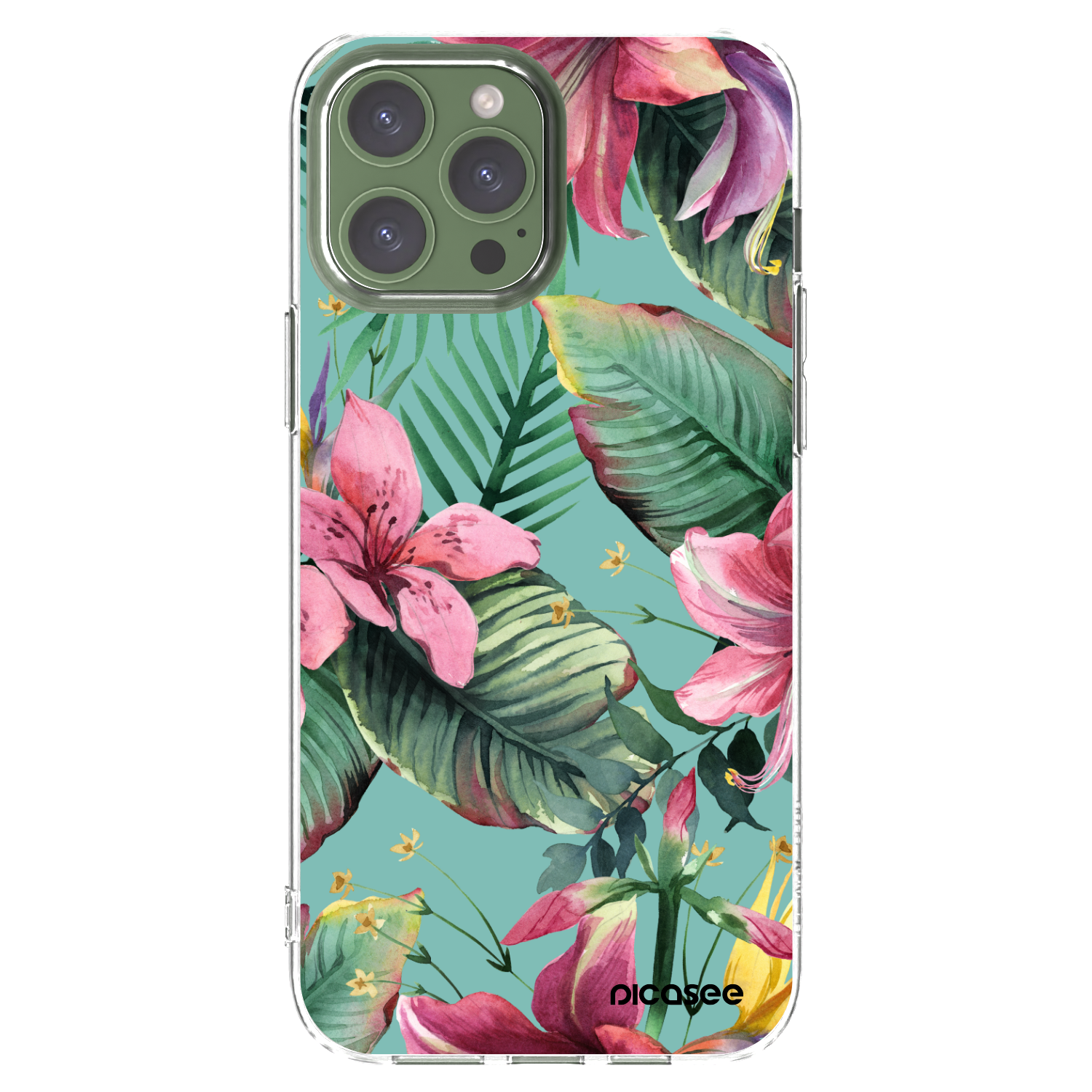 Picasee átlátszó szilikon tok az alábbi mobiltelefonokra Apple iPhone 13 Pro Max - Hawaii