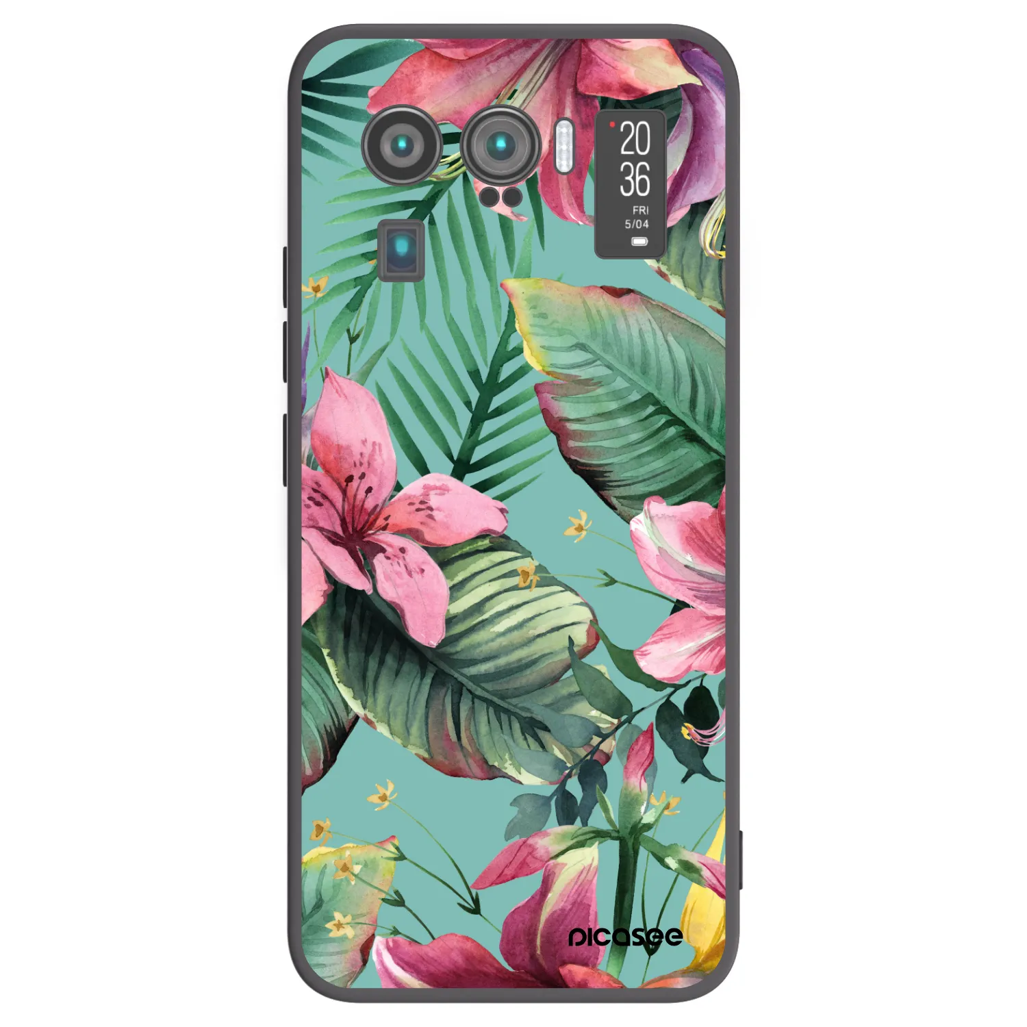 Picasee fekete szilikon tok az alábbi mobiltelefonokra Xiaomi Mi 11 Ultra - Hawaii