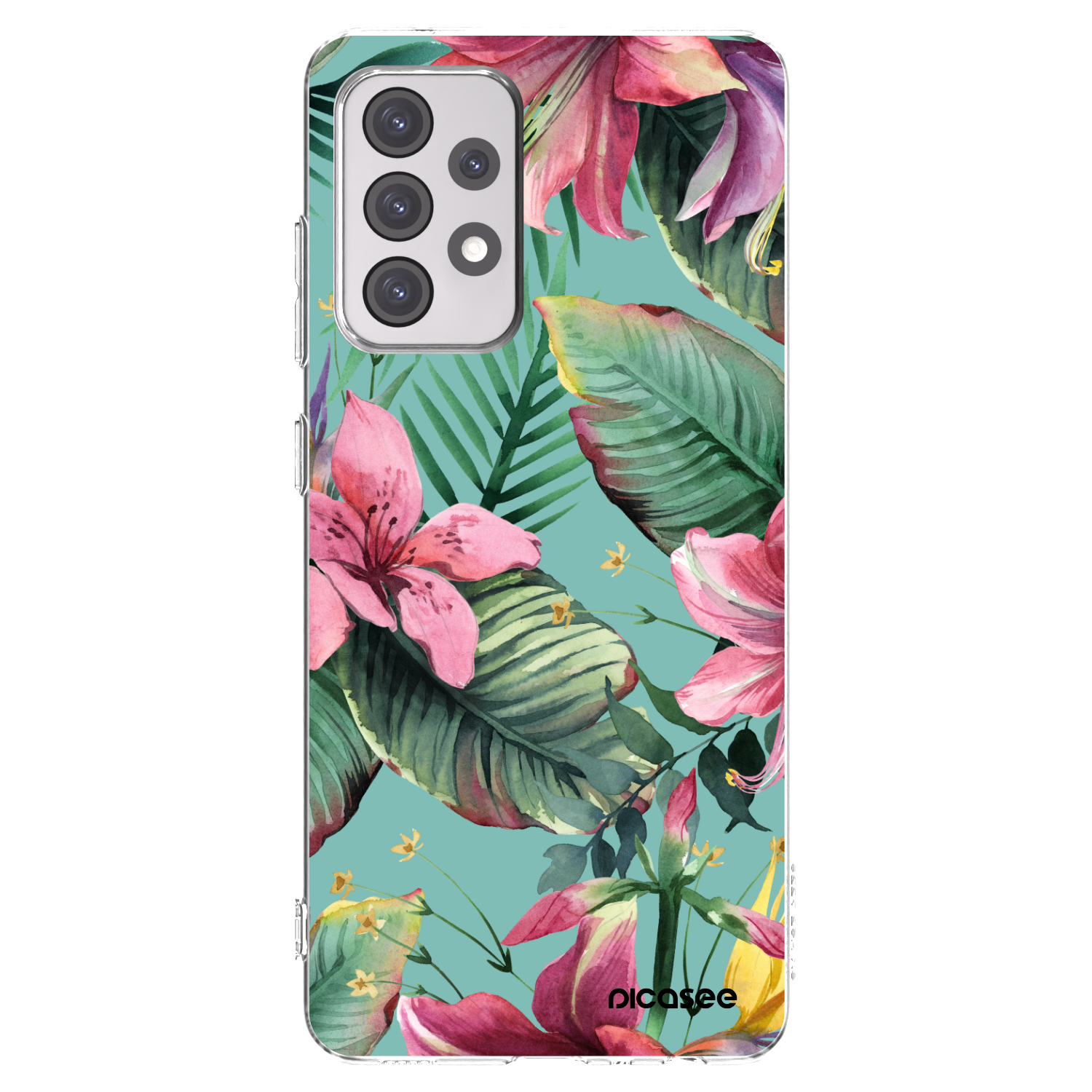 Picasee átlátszó szilikon tok az alábbi mobiltelefonokra Samsung Galaxy A52s 5G A528B - Hawaii