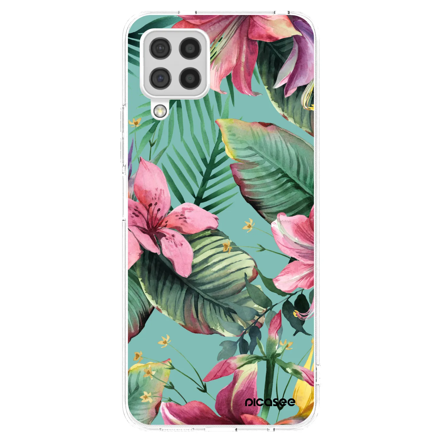 Picasee átlátszó szilikon tok az alábbi mobiltelefonokra Samsung Galaxy A22 A225F 4G - Hawaii