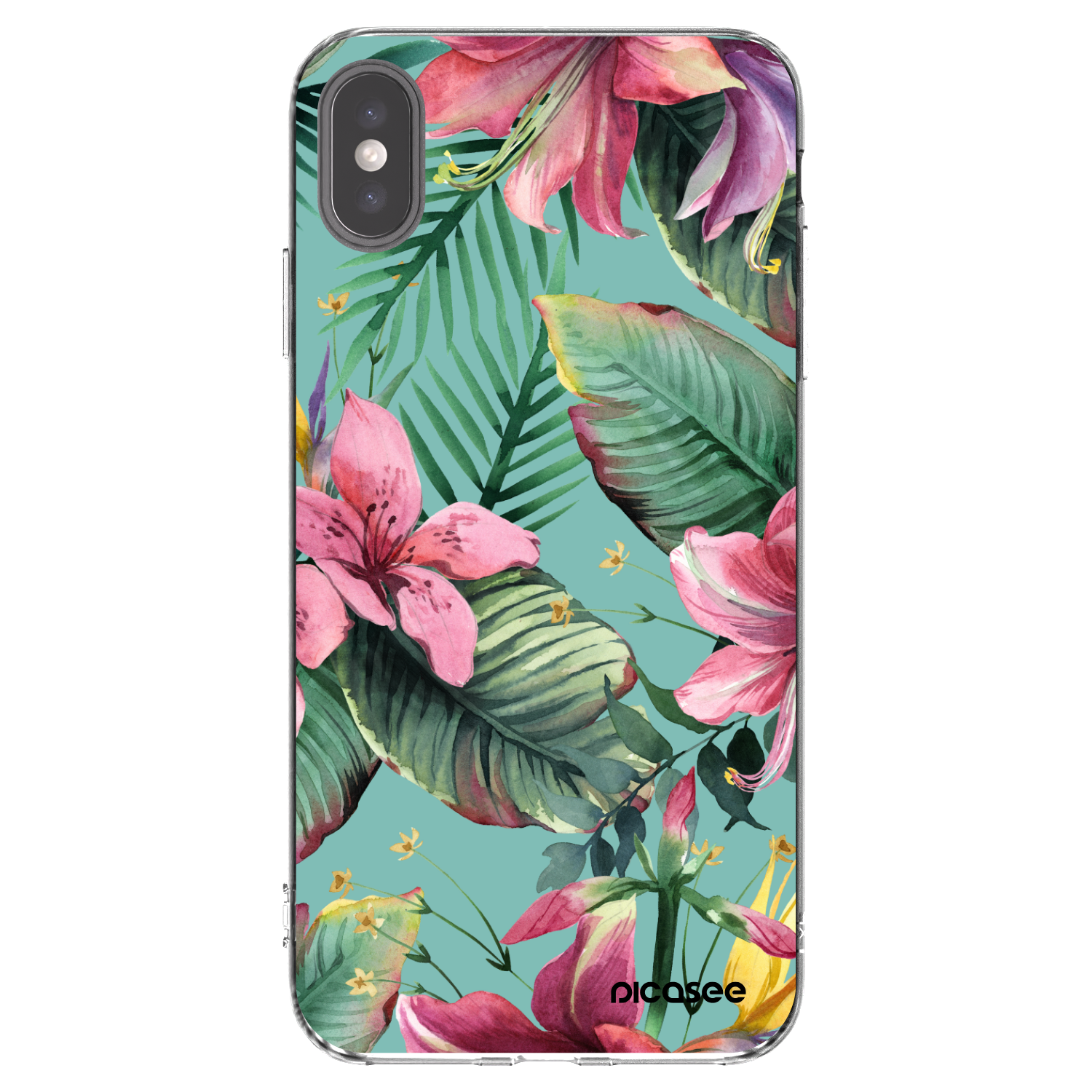 Picasee átlátszó szilikon tok az alábbi mobiltelefonokra Apple iPhone XS Max - Hawaii