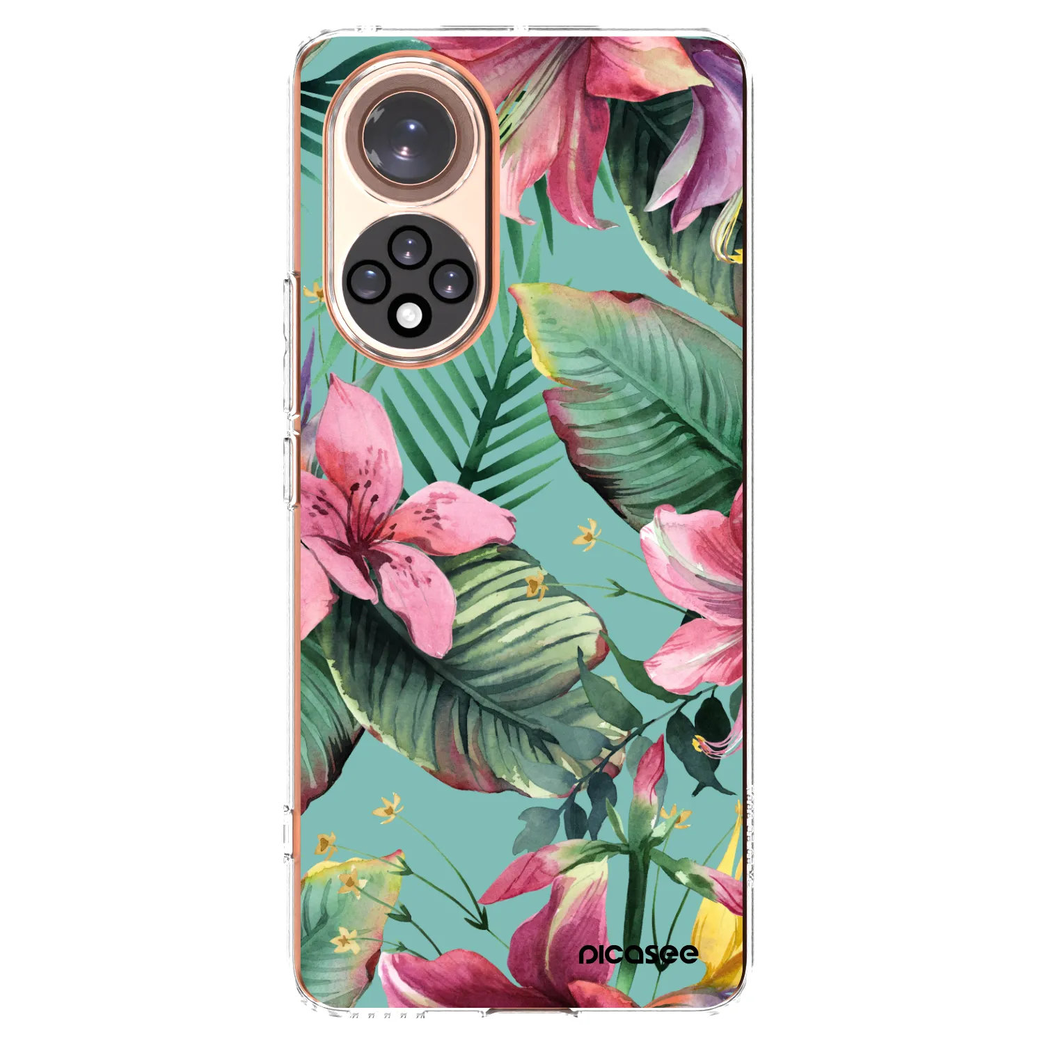 Picasee átlátszó szilikon tok az alábbi mobiltelefonokra Honor 50 5G - Hawaii