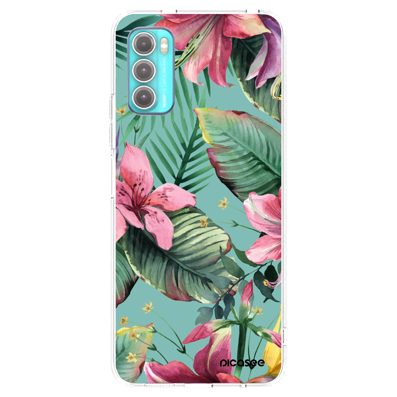 Picasee átlátszó szilikon tok az alábbi mobiltelefonokra Motorola Moto G60 - Hawaii