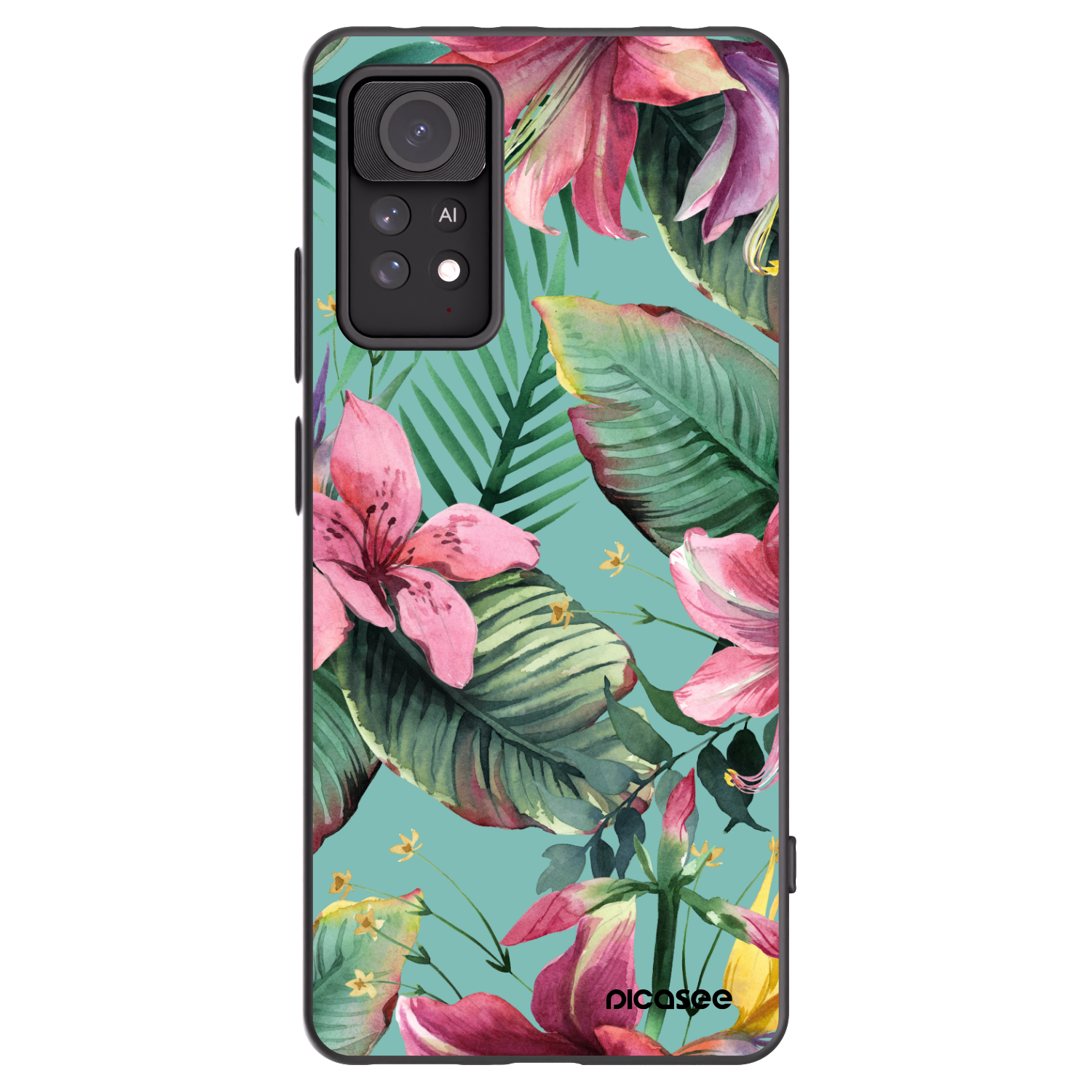 Picasee fekete szilikon tok az alábbi mobiltelefonokra Xiaomi Redmi Note 11 Pro 5G - Hawaii