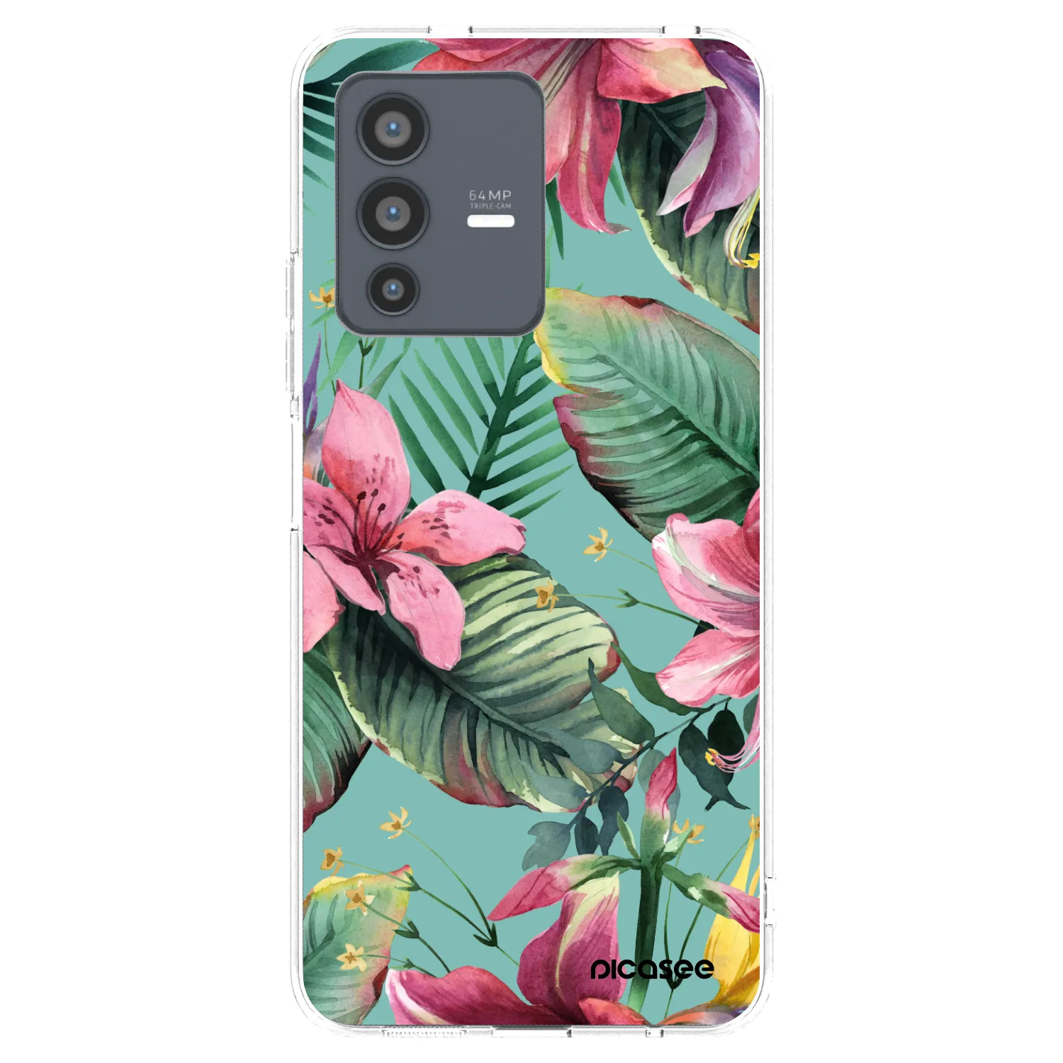 Picasee átlátszó szilikon tok az alábbi mobiltelefonokra Vivo V23 5G - Hawaii