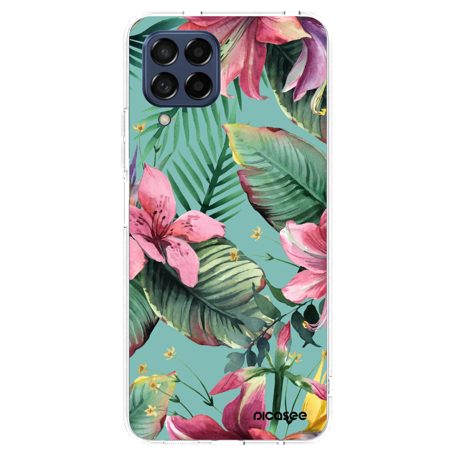 Picasee átlátszó szilikon tok az alábbi mobiltelefonokra Samsung Galaxy M53 5G - Hawaii