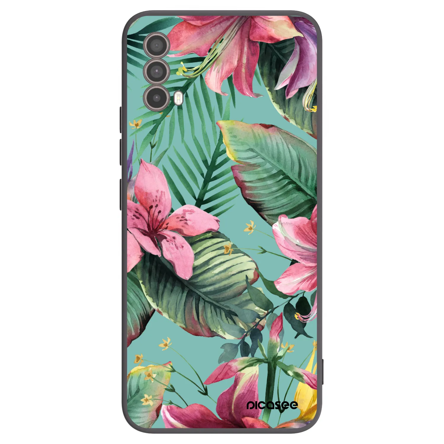 Picasee fekete szilikon tok az alábbi mobiltelefonokra Motorola Moto E40 - Hawaii