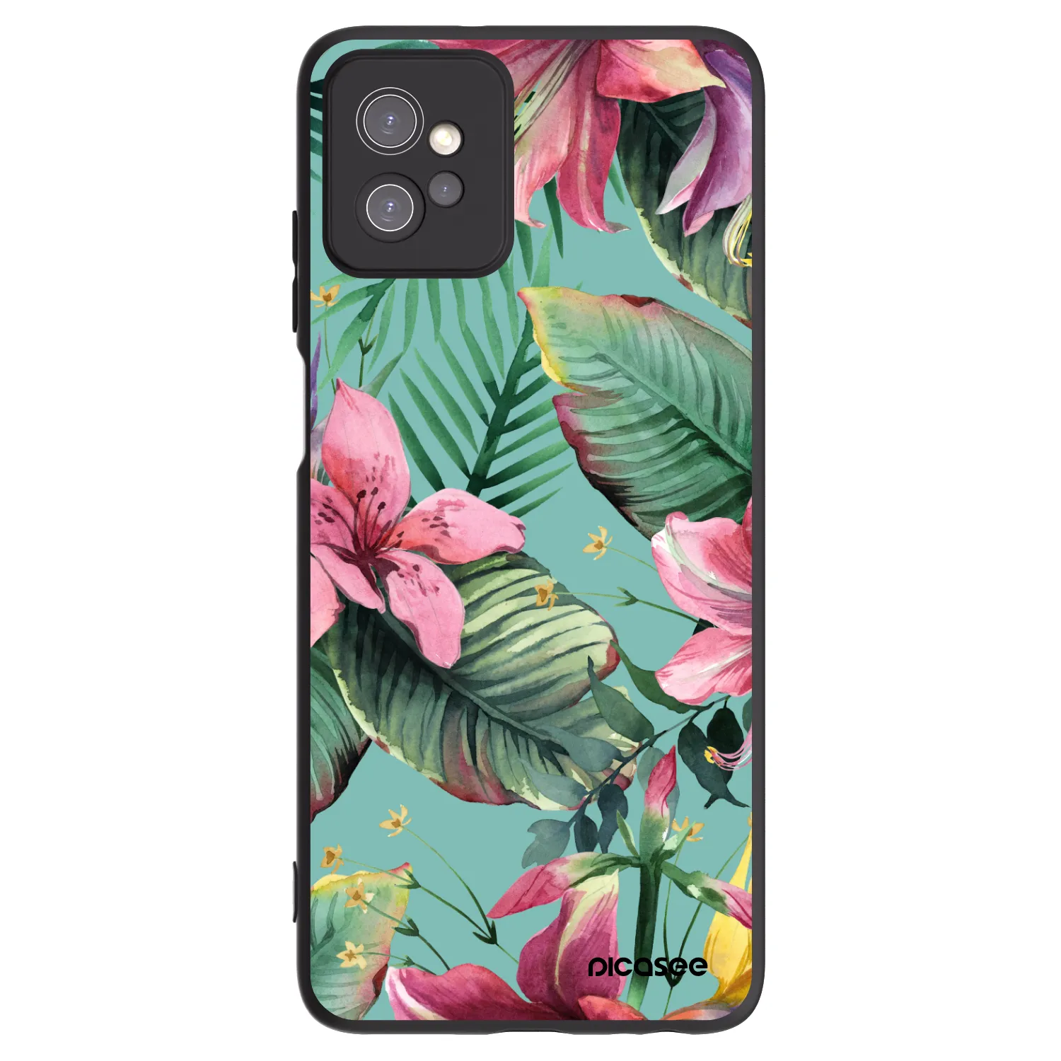 Picasee fekete szilikon tok az alábbi mobiltelefonokra Motorola Moto G32 - Hawaii